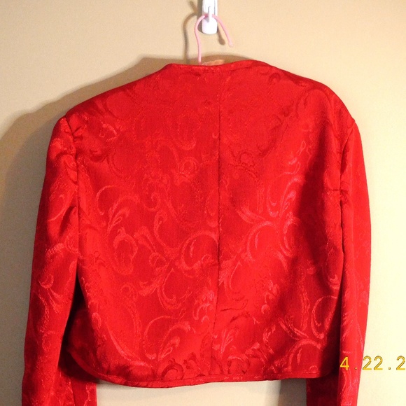 Red Dress with Jacket - Picture 5 of 6